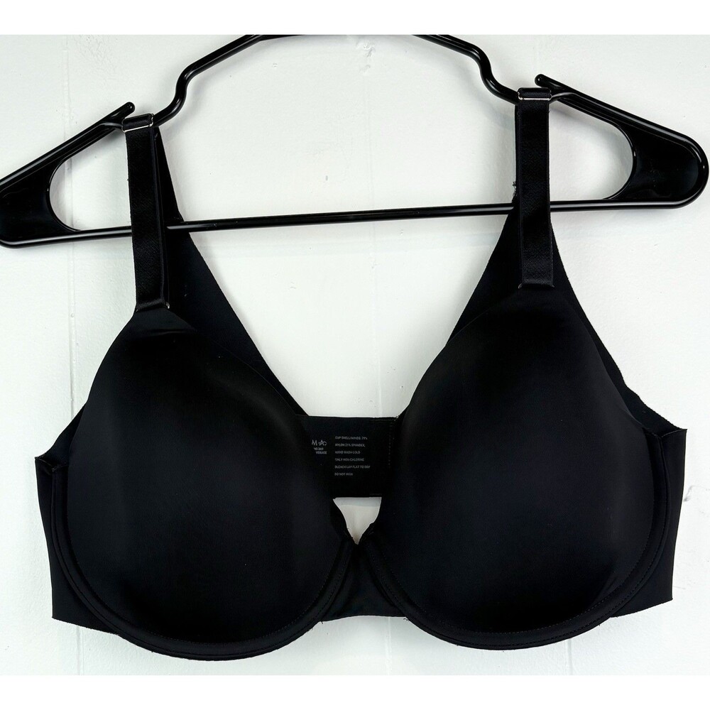 Soma Vanishing 360 Perfect Coverage Bra 38D Black Underwire Molded Cups - Picture 1 of 6